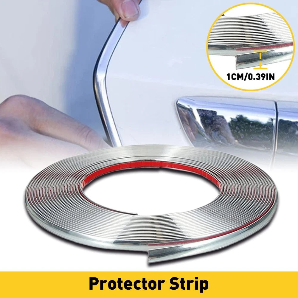 U-Shape Car Guard Door Molding Trim Seal Protector for Universal Vehicles (2010–2023)