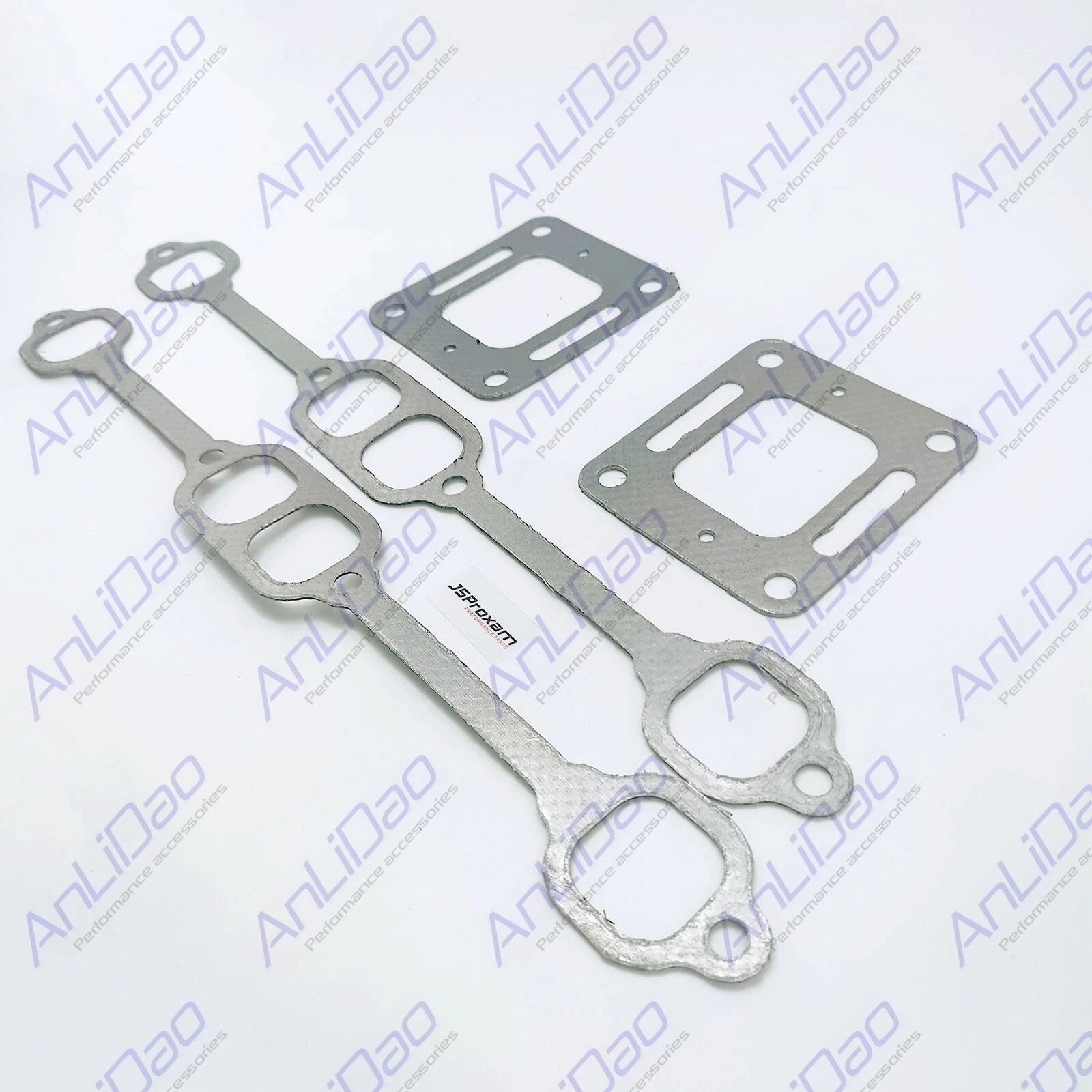 Set of 2 Manifold & Riser Elbow Gaskets for Mercruiser 5.7L 350 27-33395 27-863724
