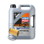 5L Liqui Moly Special Tec LL 5W-30 Oil Change Kit for BMW 318i (1994–1998)