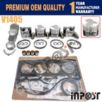 STD V1405 Engine Overhaul Rebuild Kit for Kubota X24 (1970–1979)