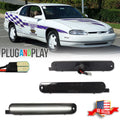 2X Smoke White LED Side Marker Lights for Chevy Lumina & Monte Carlo (1995–2001)