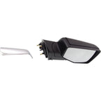 Set of 2 Manual Mirrors for Ford Ranger (2006–2011) with Chrome Caps