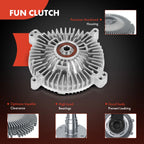 Radiator Fan Clutch for Mercedes-Benz R129 C140 W140 C215 (1990–2002)