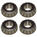 Set of 4 Front/Rear Bearings for Caterpillar 247 247B 257 257B (Fits 7T-9754)