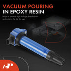 Set of 4 Blue Ignition Coils for Jeep Compass (2007-2017)