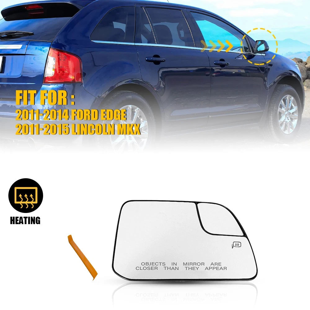 1x Heated Mirror Glass for Lincoln MKX Ford Edge (2011–2015)