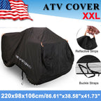 2XL Heavy Duty Waterproof ATV Cover for Polaris Honda Yamaha Can-Am Suzuki