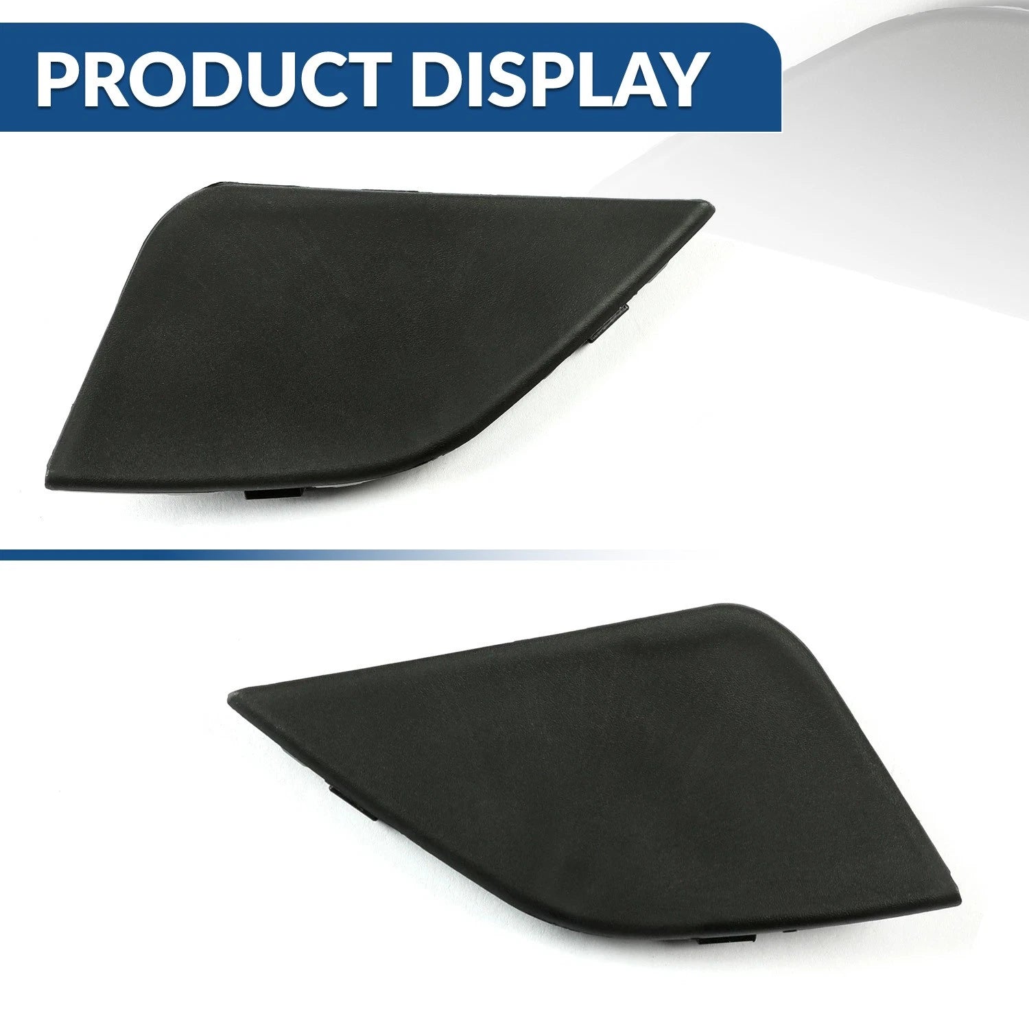 Tow Hook Eye Cover Cap Set of 2 for Toyota RAV4 (2016–2018)