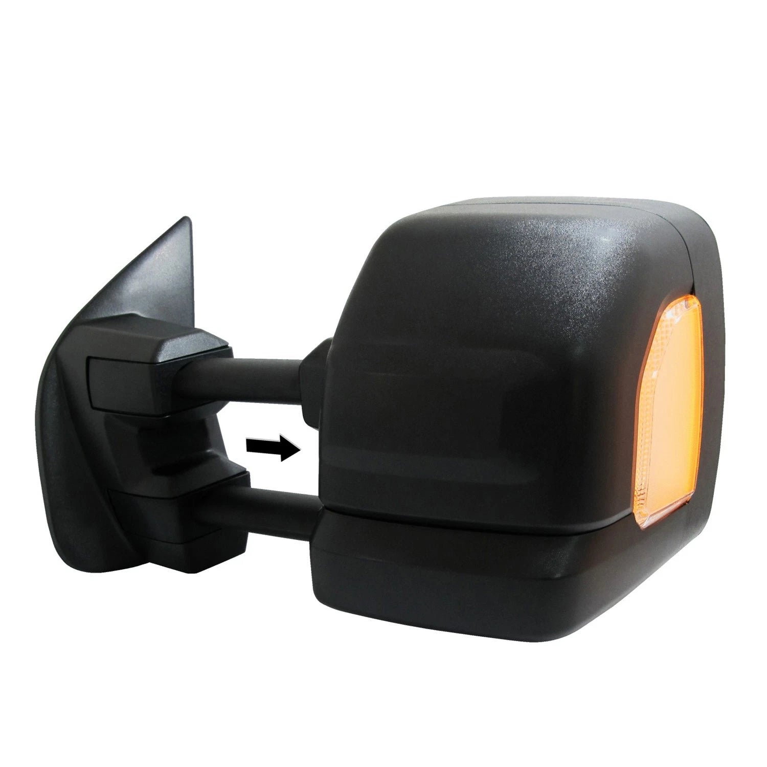 Power Door Mirror Replacement Driver Side Heated Upper Glass for Toyota Yaris (2007–2014)