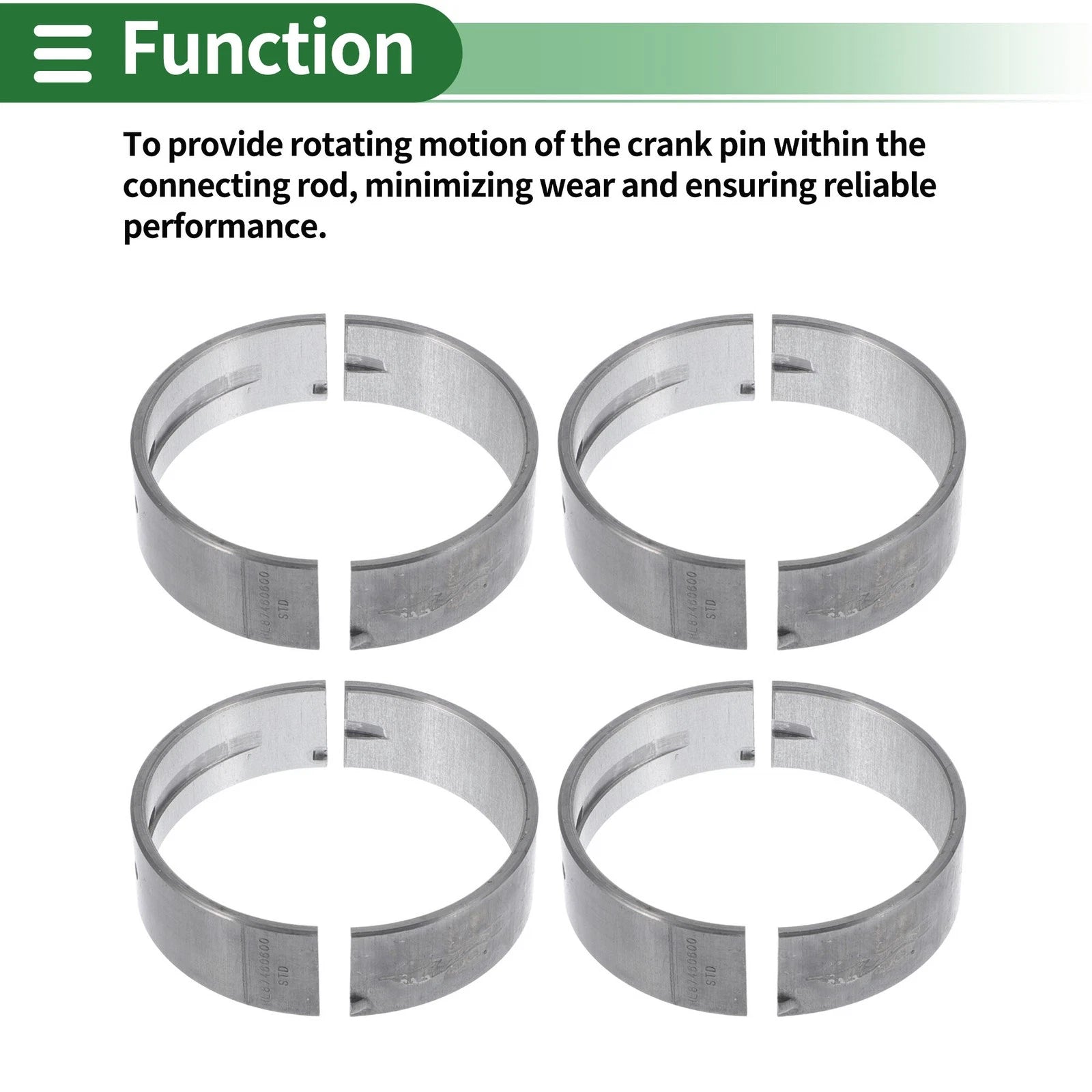 Main Bearing Set No.06E105561F for Audi A6 (2009–2011)
