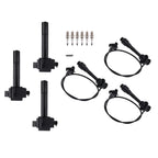 Ignition Coil Pack & Iridium Spark Plug Kit for Lexus ES300, Camry (1999–2001)