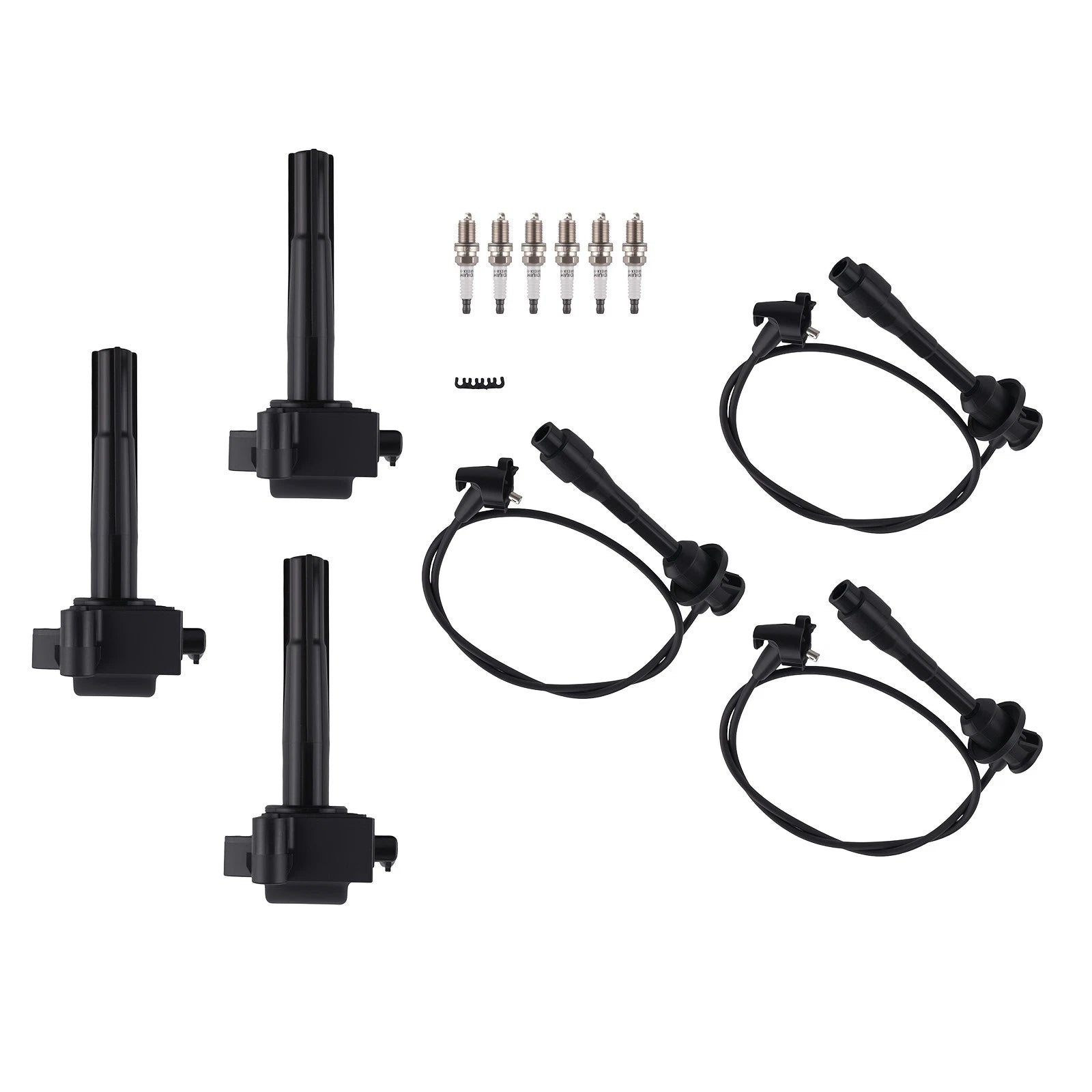 Ignition Coil Pack & Iridium Spark Plug Kit for Lexus ES300, Camry (1999–2001)