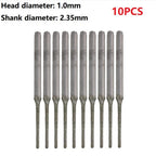 Solid Bits 1mm 2.35mm for Agate Bowlder Diamond Steel Drilling