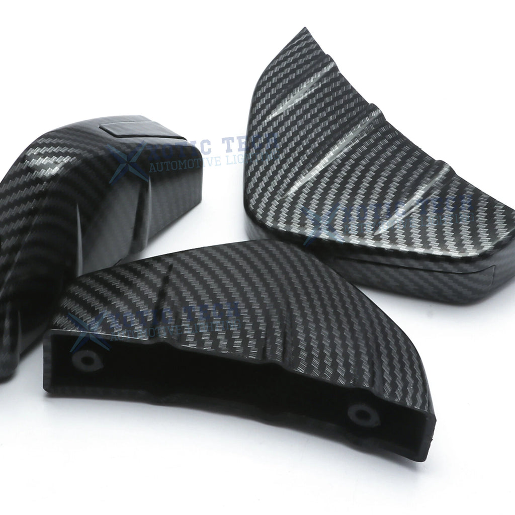 4pcs Carbon Fiber Rear Bumper Protector Diffuser For Lexus IS (2014-2020)