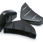 4pcs Carbon Fiber Rear Bumper Protector Diffuser For Lexus IS (2014-2020)