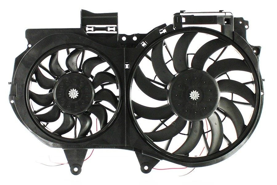 Dual Radiator and Condenser Fan Assembly for Audi (CF11033)