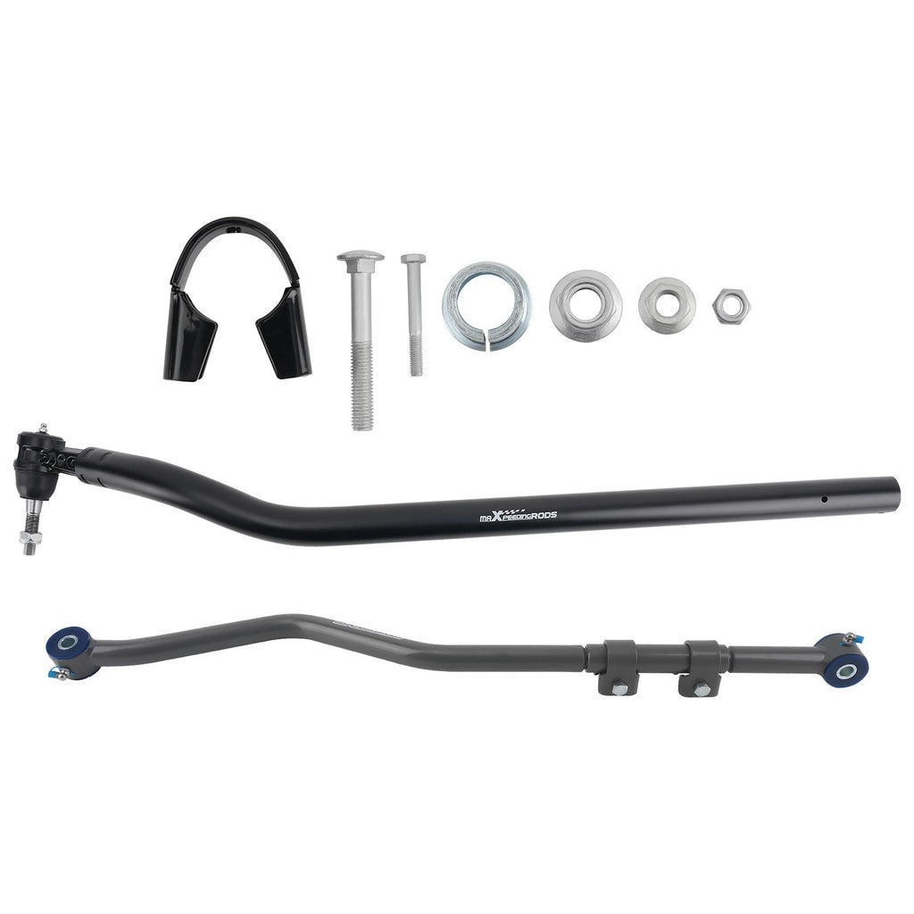 Front Track Bar + High-Steer Drag Link for Jeep Wrangler Gladiator (2018–2024)