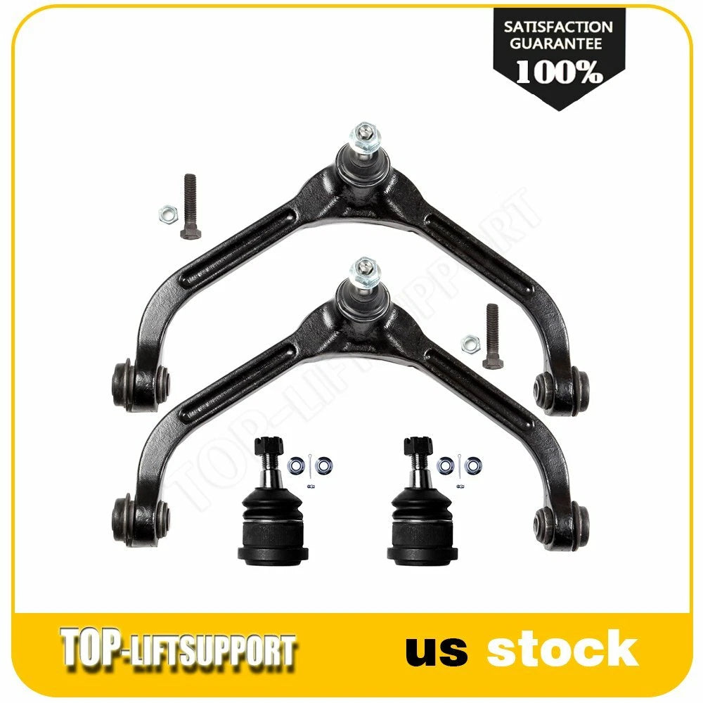 Set of 4 Upper Control Arms with Ball Joints for Jeep Liberty (2005–2007)