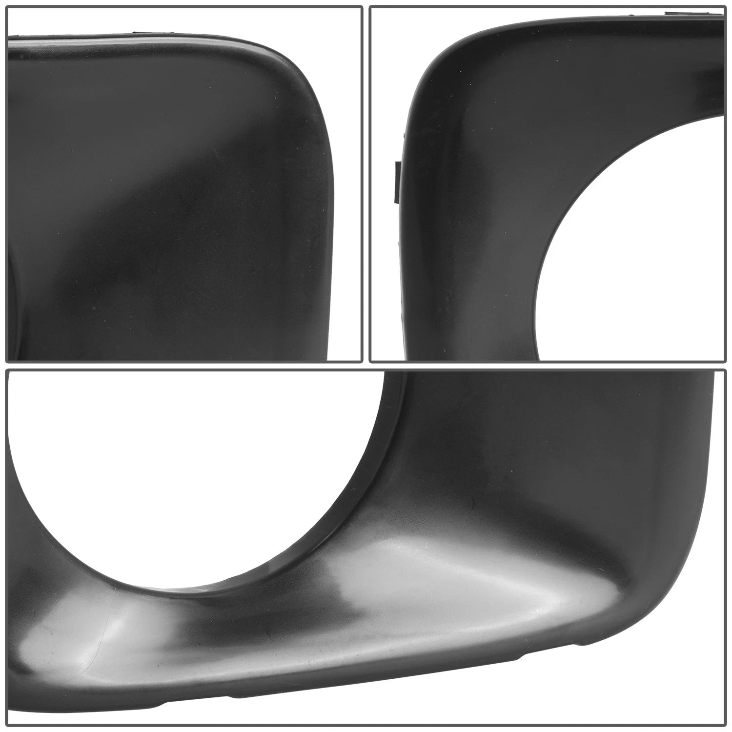 Fog Light Bezel Cover for Honda Pilot (2009–2011) Right Passenger Black