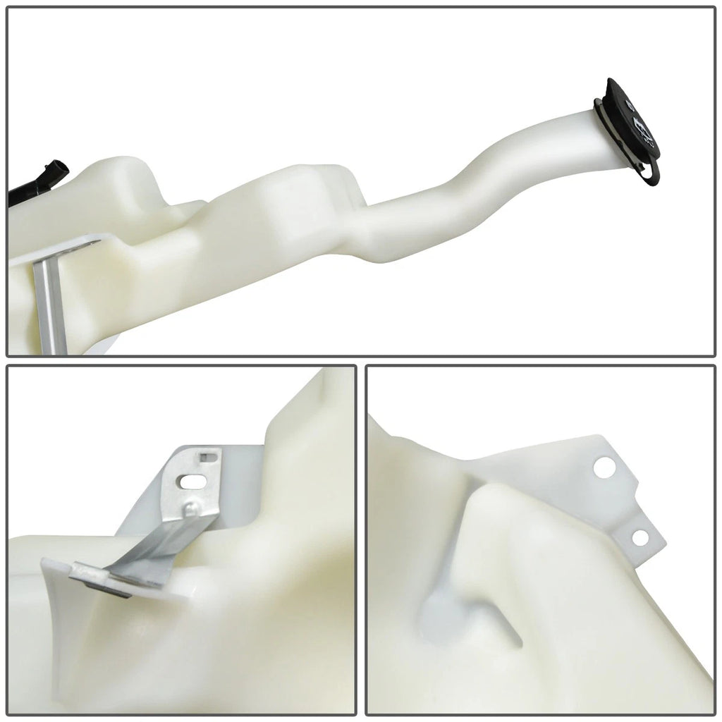 Windshield Washer Fluid Reservoir Tank w/Cap+Pump for Cavalier Sunfire (1995–1999)