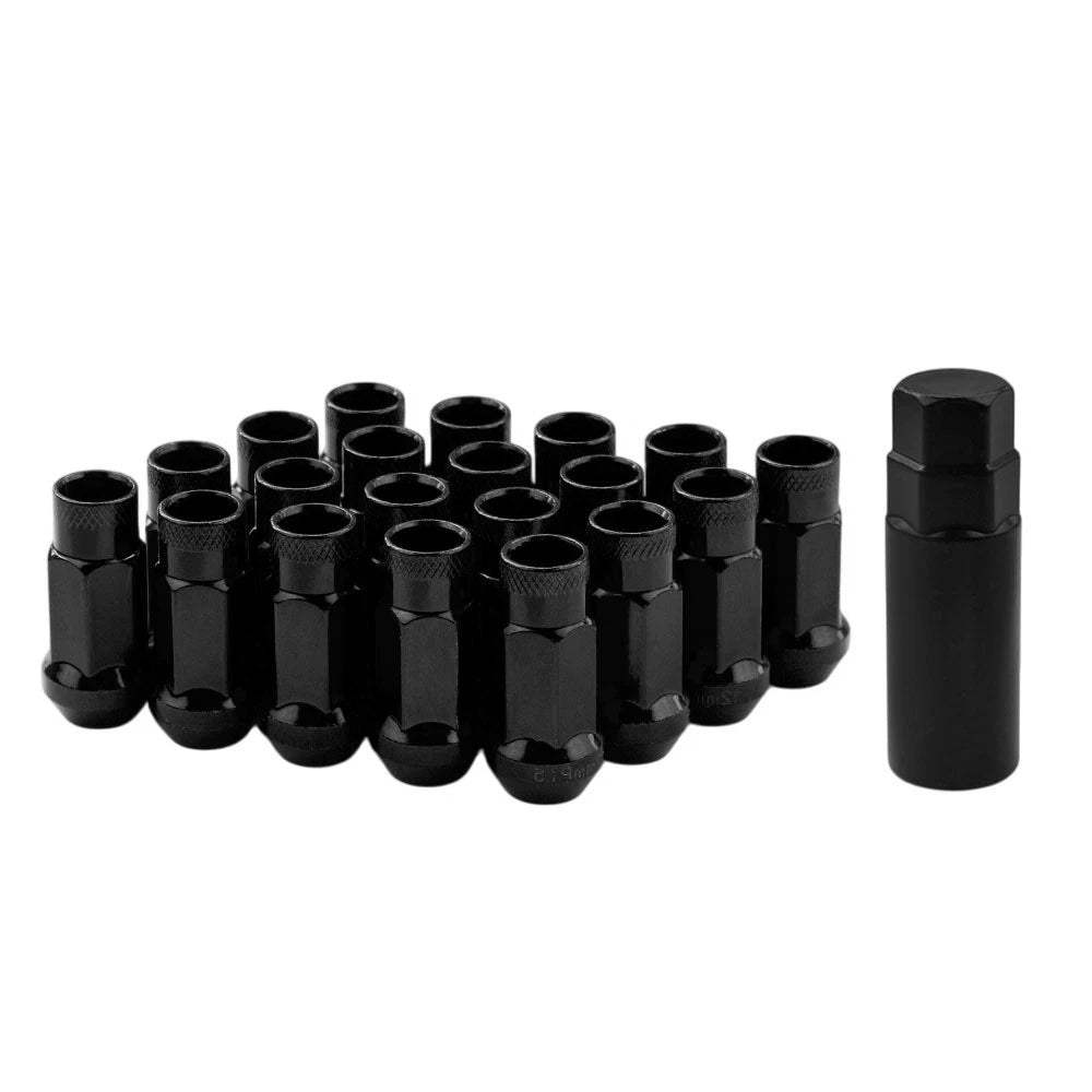 Set of 4 Extended Lug Nuts for Various Makes and Models (Forged Steel)