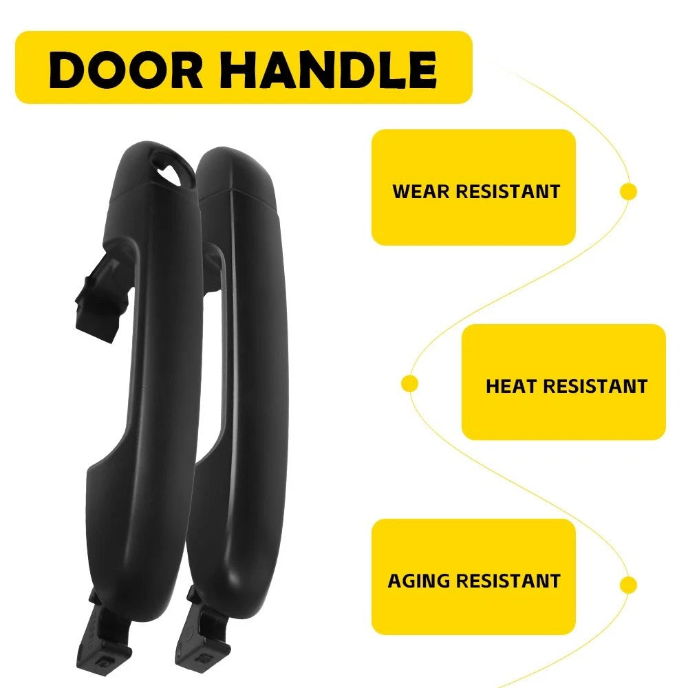 Exterior Door Handle Set of 2 for Kia Forte Forte Koup (2010–2013)