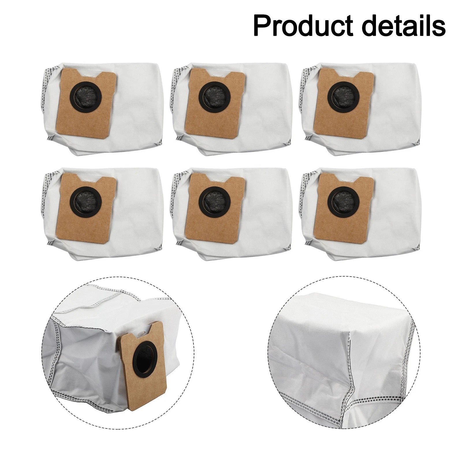 3X Effective Filtration Dust Bags for eufy C10 C20 (2018–2021)