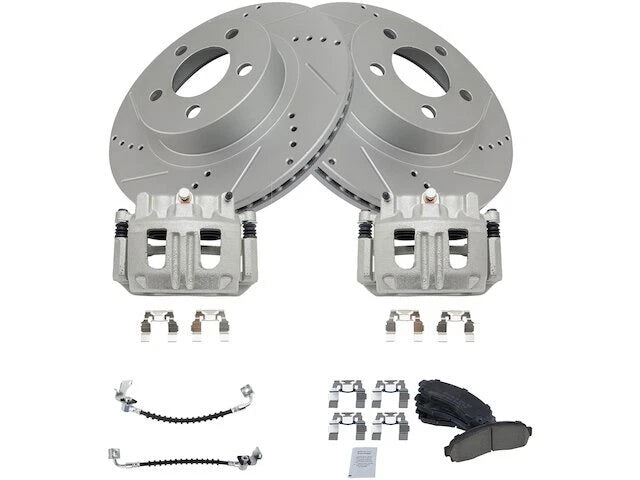 Front Brake Pad Rotor Caliper Set for Mazda B4000 (2003–2009) NQ728YQ