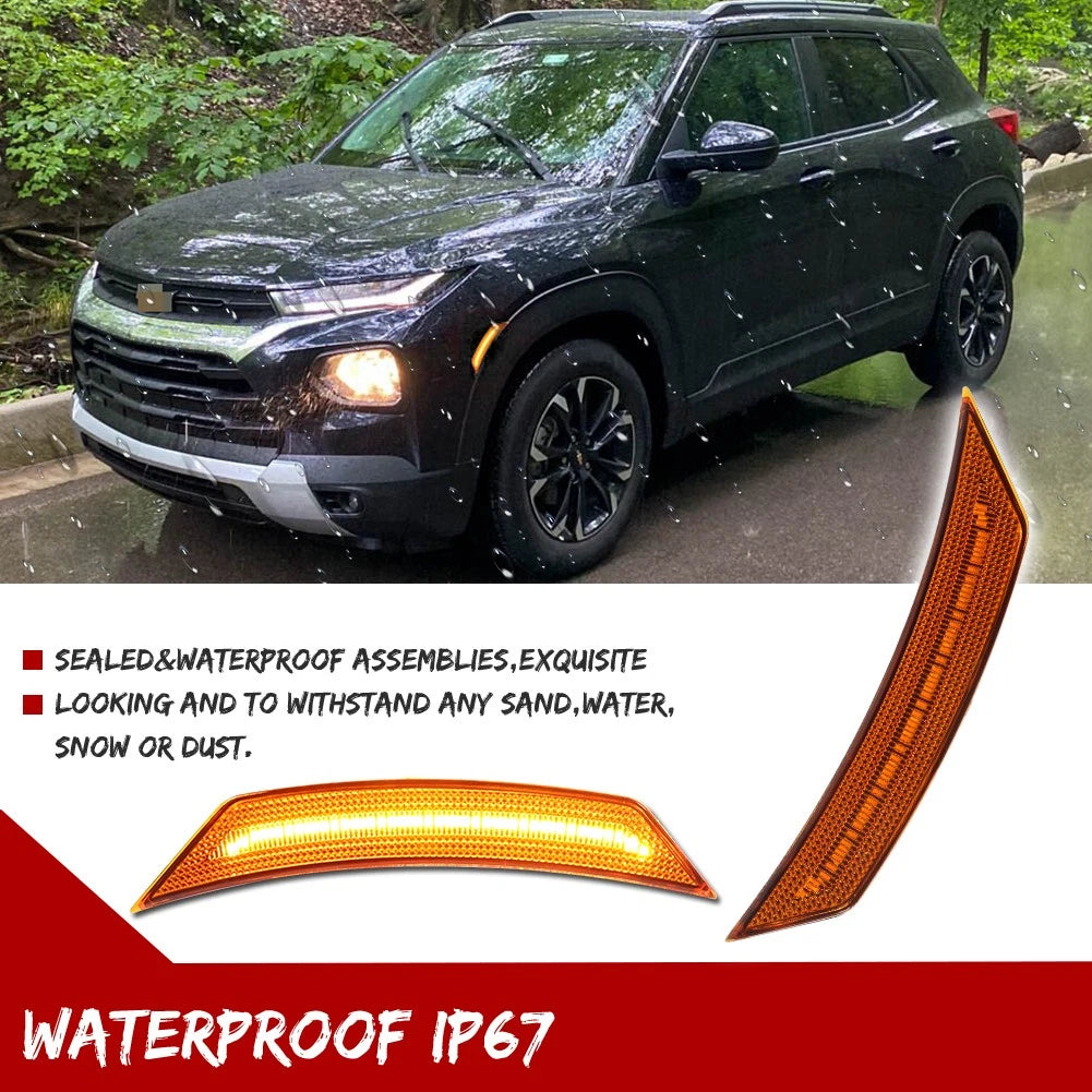Set of 2 LED Side Marker Lights for Chevy Trailblazer (2021–2025)
