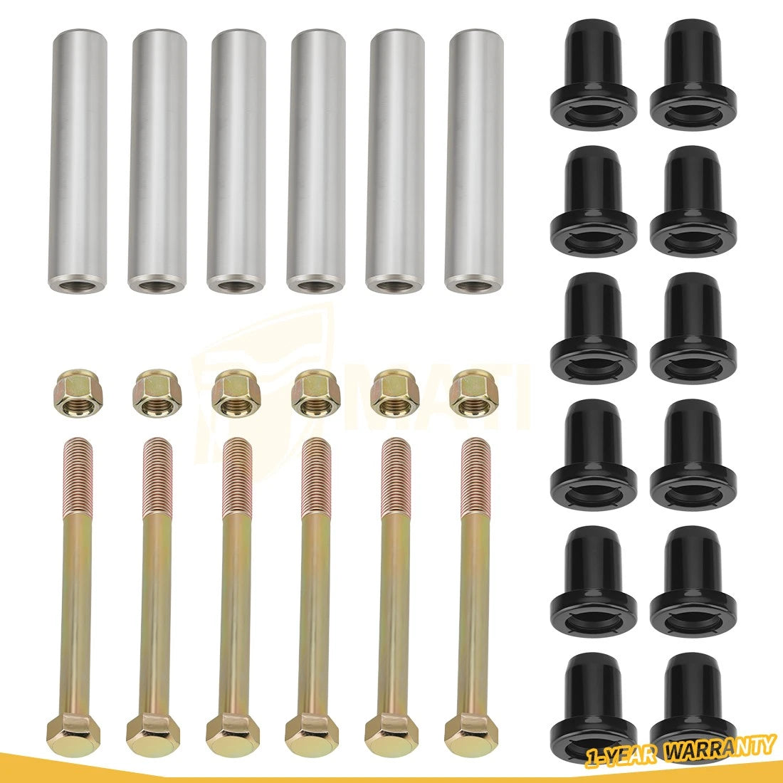 Rear Upper A-arm Bushing Kit for Polaris Sportsman 570 600 700 800 (2014–2023)