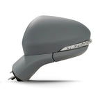 Left Side Mirror for Ford Fusion (2013–2014) W/ Heated Turn Signal, Puddle Light, 7 Pins