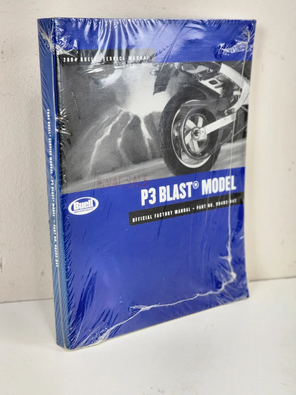 Service Manual for Buell P3 Blast (2004) 99492-04Y