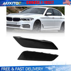 Set of 2 Gloss Black Side Fender Air Vent Trims for BMW 5 Series G30 G31 (2017–2023)