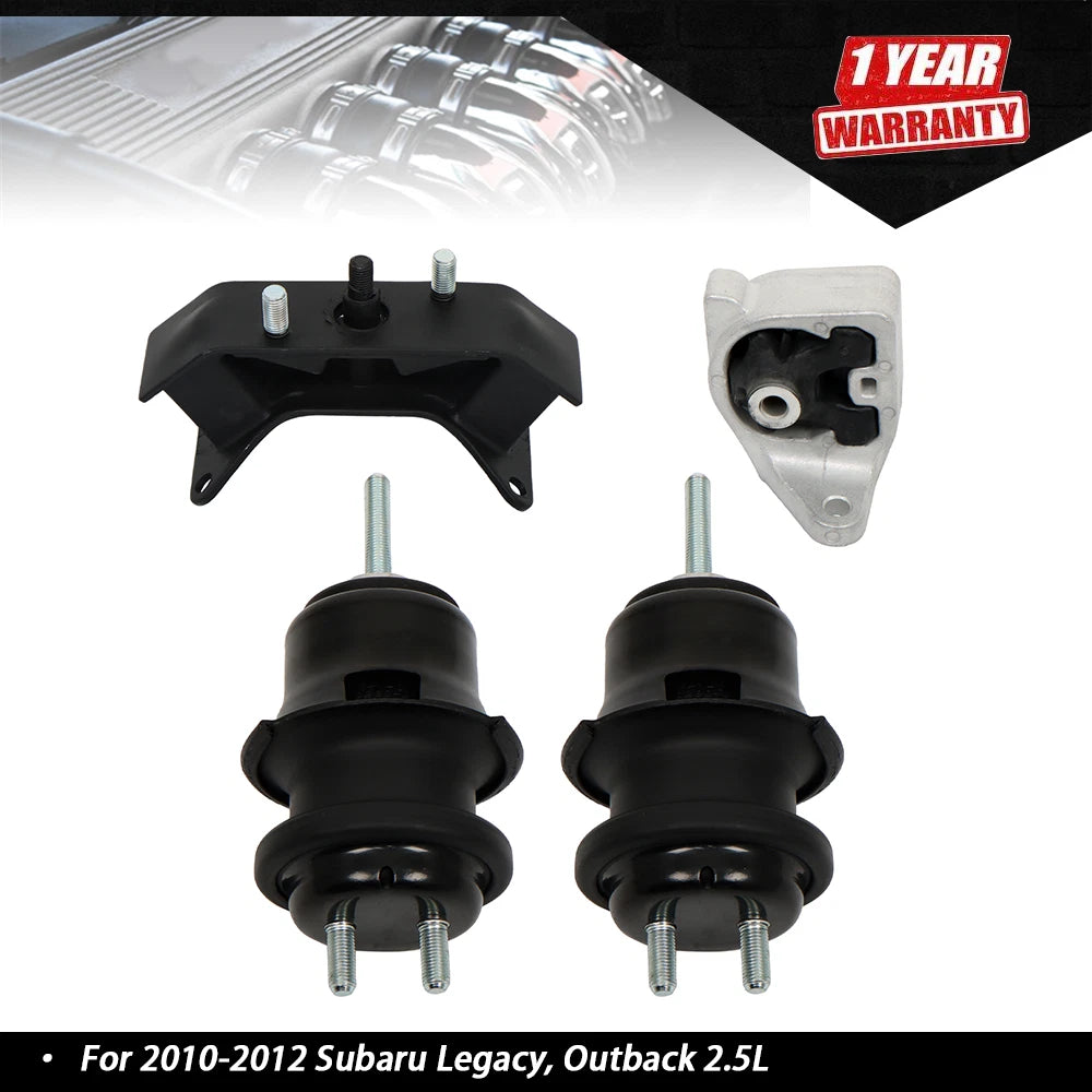 Set of 4 Direct Mount Engine and Trans Mounts for Subaru Legacy
