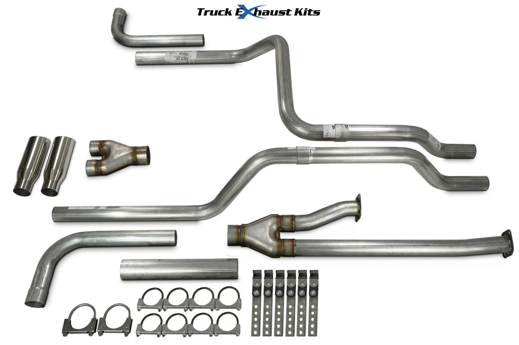 2.5" Dual Exhaust Kit Y Pipe for Toyota Tundra (2009–2013)