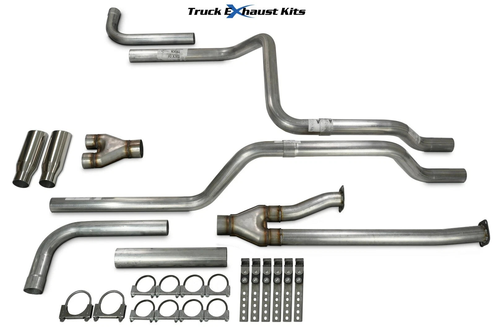 2.5" Dual Exhaust Kit Y Pipe for Toyota Tundra (2009–2013)