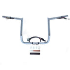 12" Prewired Handlebar for Harley Street Glide/Electra Glide/Ultra (2008–2013) - Chrome