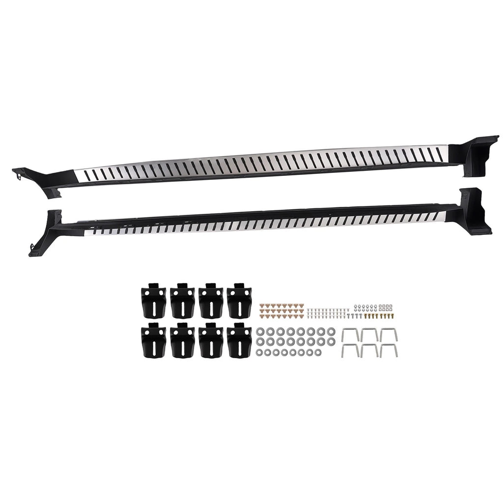 Black Running Board Side Steps for Cadillac XT5 (2017–2025) Anti-Slip Nerf Bars