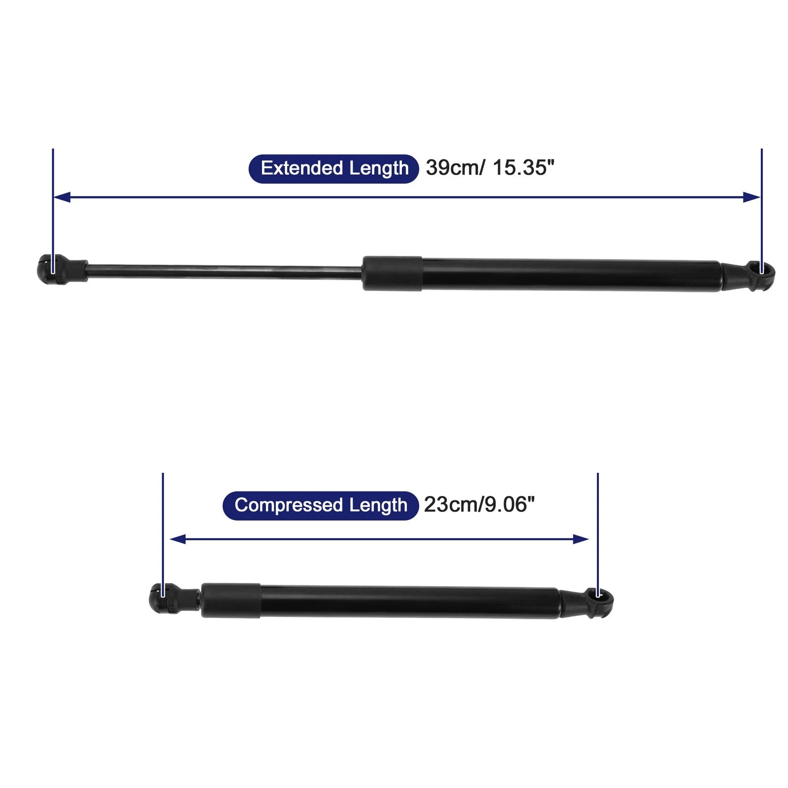 2X Tailgate Lift Support Struts Gas Spring No. 8K5827919 for Audi A4 Sedan (2009–2016)