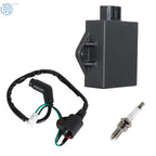 CDI Box Ignition Coil & Spark Plug for Polaris Hawkeye 300 (2007-2011)