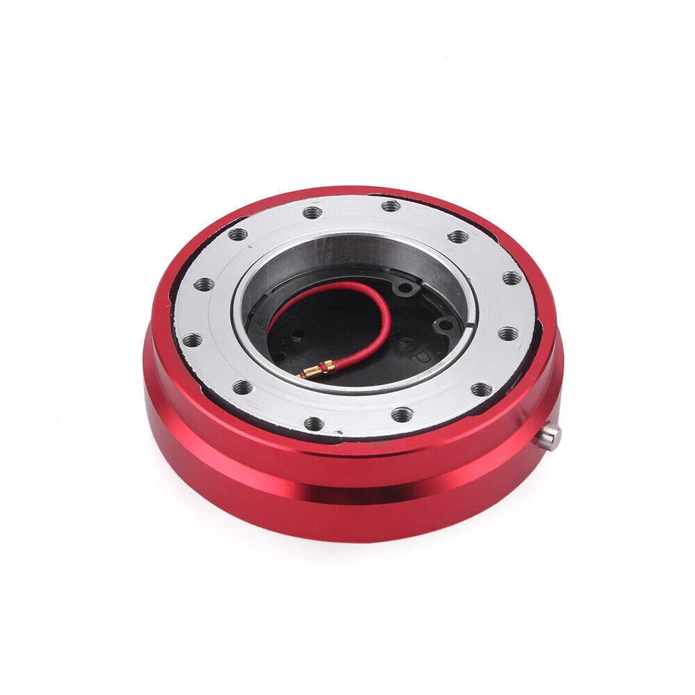 2X Quick Release Steering Wheel Hub Adapter for Universal Fit