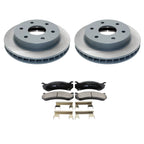DuraGo Front Rotors & TRW Pro Ceramic Brake Pad Kit for Chevy Tahoe (2000)