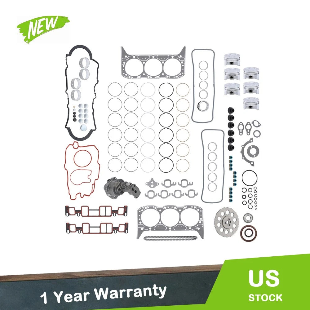 Engine Rebuild Kit for Chevrolet C1500 K1500 Isuzu Hombre (1997–1998) 4.3L