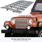 Stainless Billet Grille Insert for Jeep Wrangler (1997-2006)