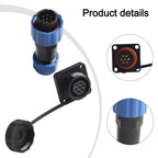 IP68 Square Connector Socket for 220-380V (SP16 ZIF)
