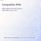 Replacement Textured Passenger Side Power Door Mirror for Chevy Equinox (2005–2009)