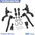 Lower Ball Joint & Outer Tie Rod for Toyota Tacoma (1995-2004)