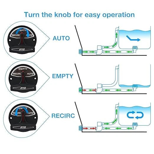 2Pcs Livewell Control Cable Lever for Ranger Boats (5900006)
