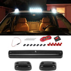 White LED Roof Top Running Cab Lights for Chevy GMC 2500/3500 (2007–2022) EXV