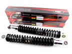 400mm Black/Chrome Rear Shock Absorbers for Suzuki PE250